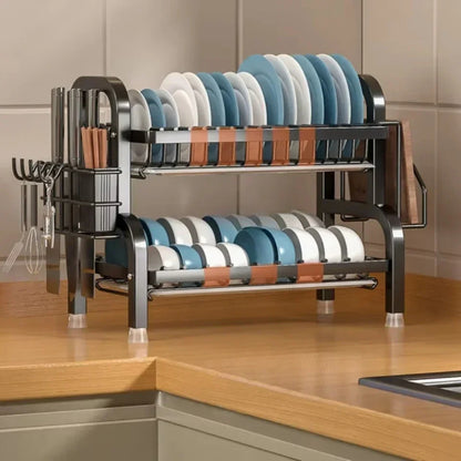 2-Tier Dish Drying Rack