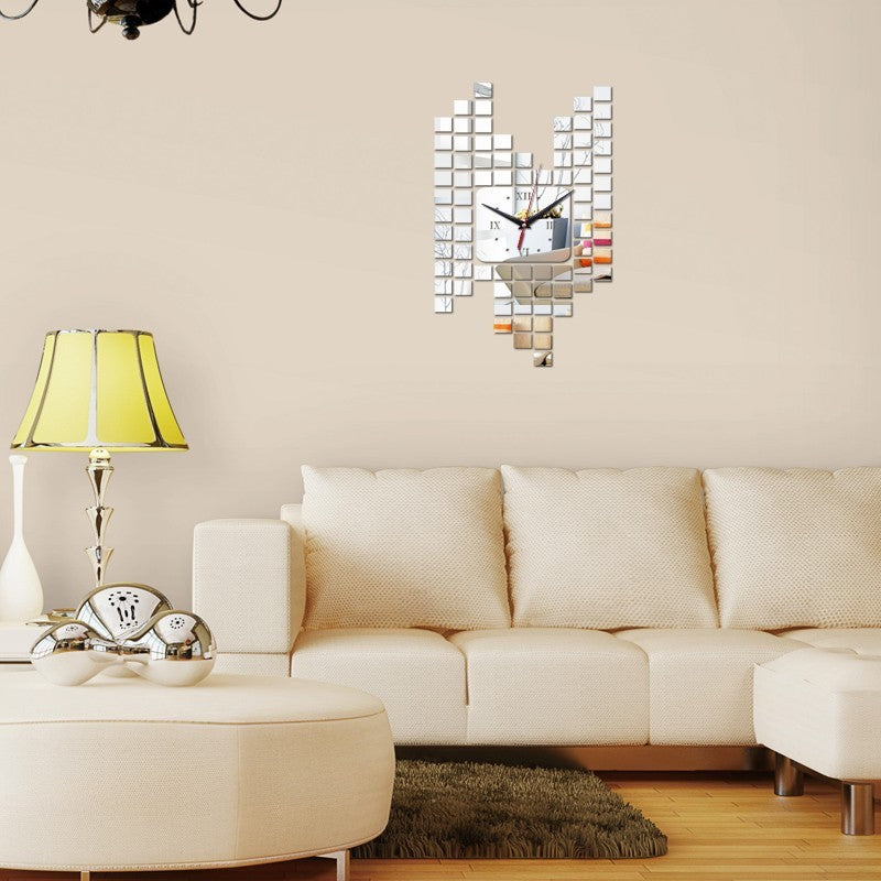 Mosaic Digital Wall Clock