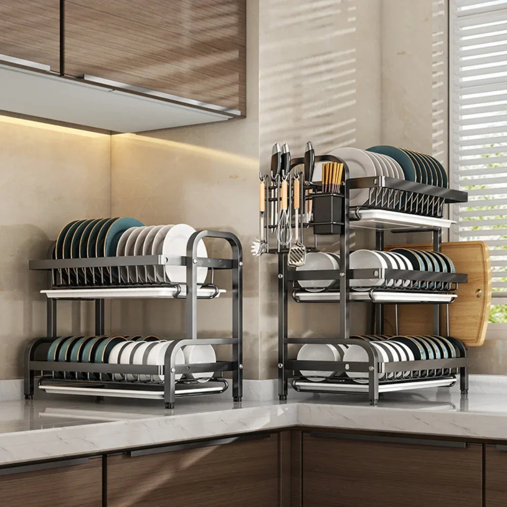 2-Tier Dish Drying Rack