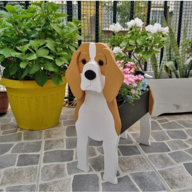 Adorable Dog Planter Basket - VEESORA 