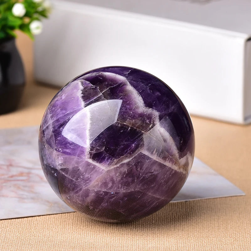 Natural Dream Amethyst Ball - VEESORA 