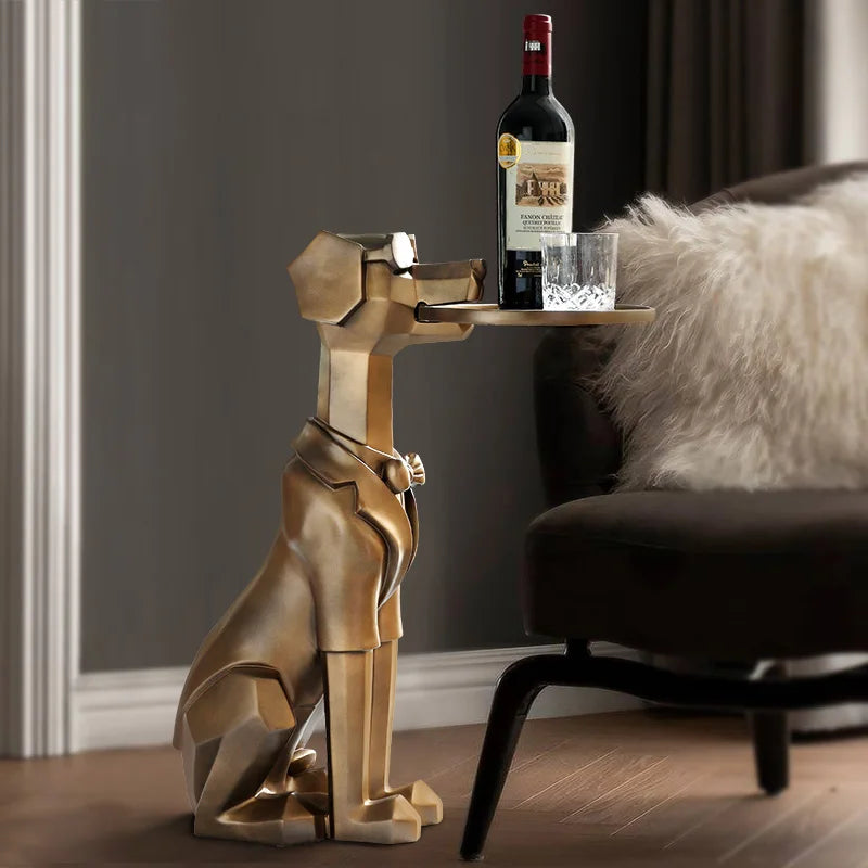 Floor Standing Dog Statue - VEESORA 