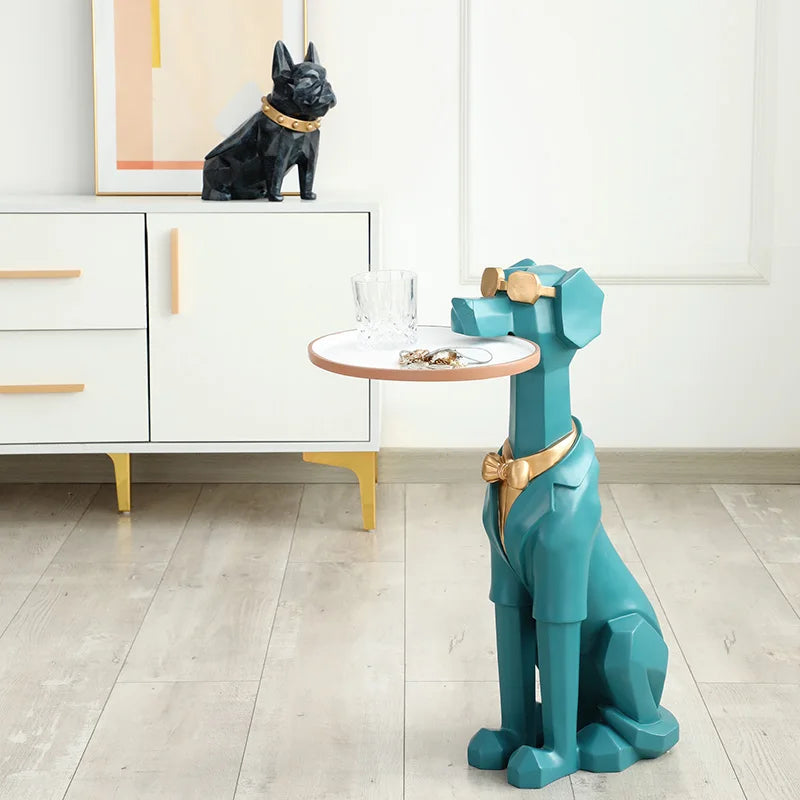 Floor Standing Dog Statue - VEESORA 