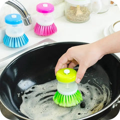 Vibrant Soap Dispensing Brush - VEESORA 