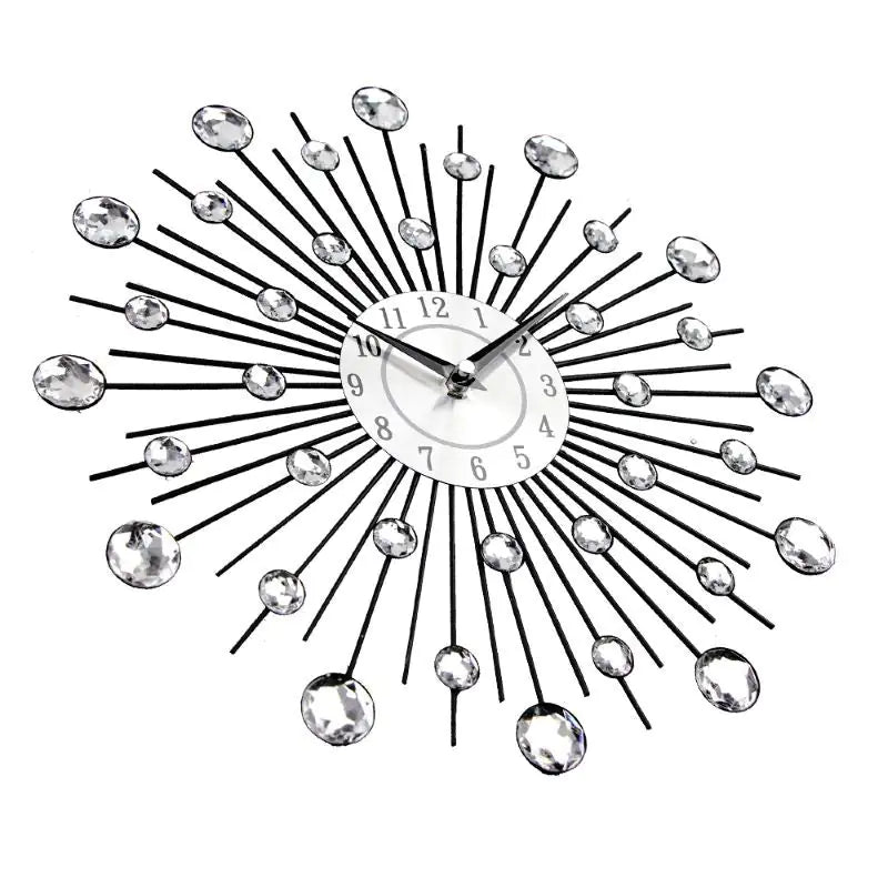 Sunburst Wall Clock - VEESORA 