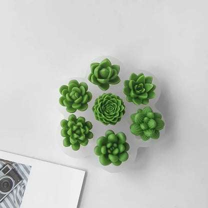 DIY Succulent Silicone Mold Set