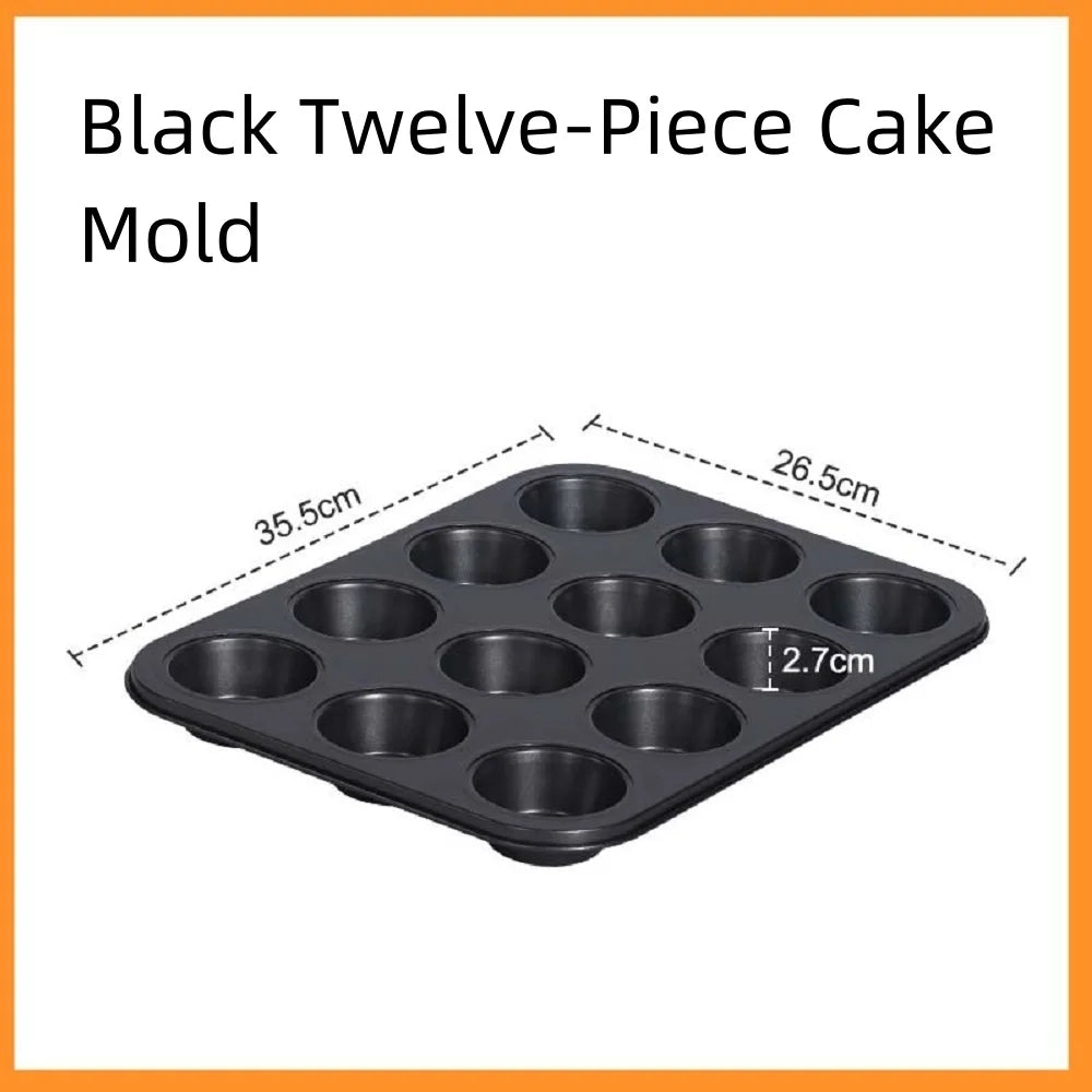 12-Cup Muffin Bakeware Set