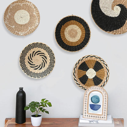 Boho Rattan Wall Decor