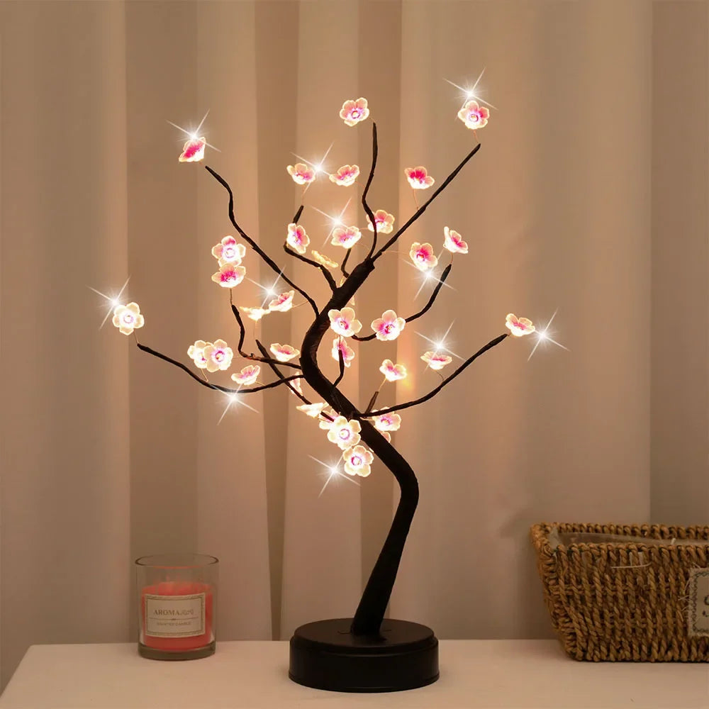 Charming Cherry Blossom Lamp - VEESORA 