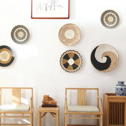 Boho Rattan Wall Decor