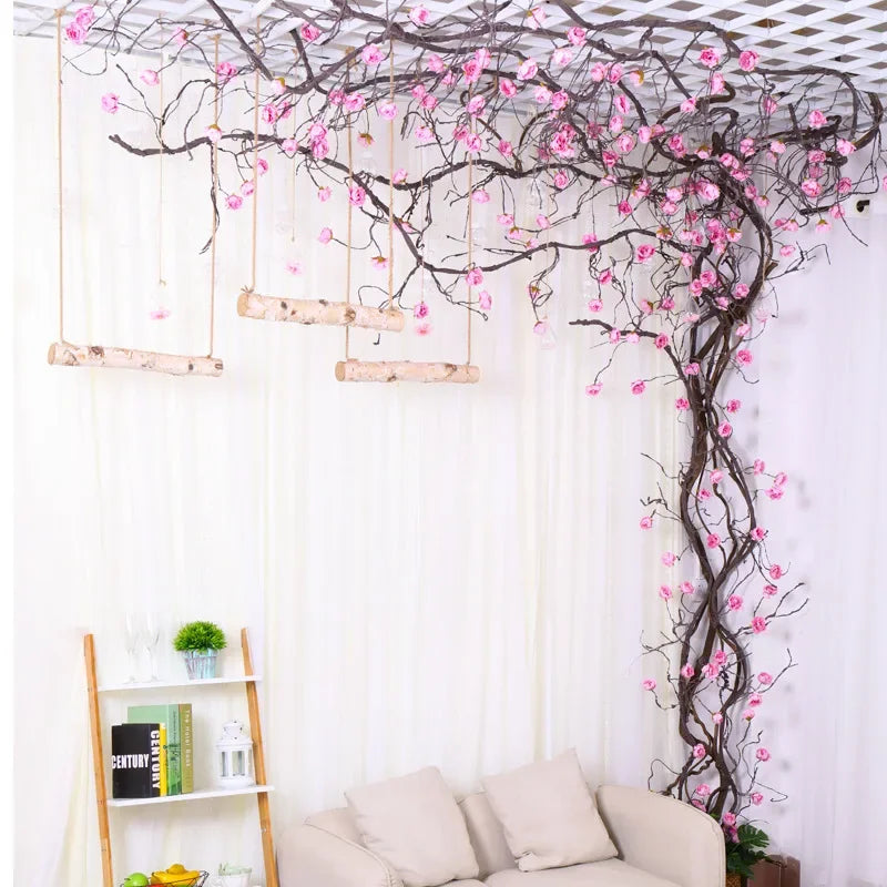 Elegant Peony Vine Garland - VEESORA 