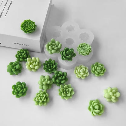 DIY Succulent Silicone Mold Set