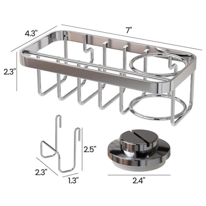 Rustproof 4-in-1 Sponge Holder