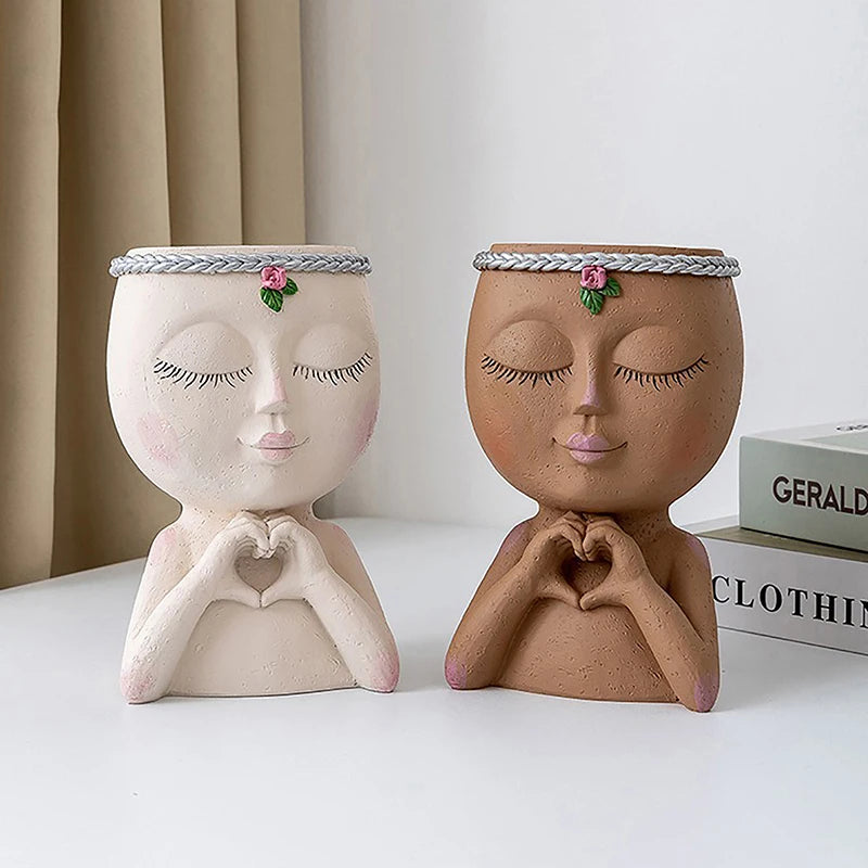 Charming Face Planter Pot - VEESORA 