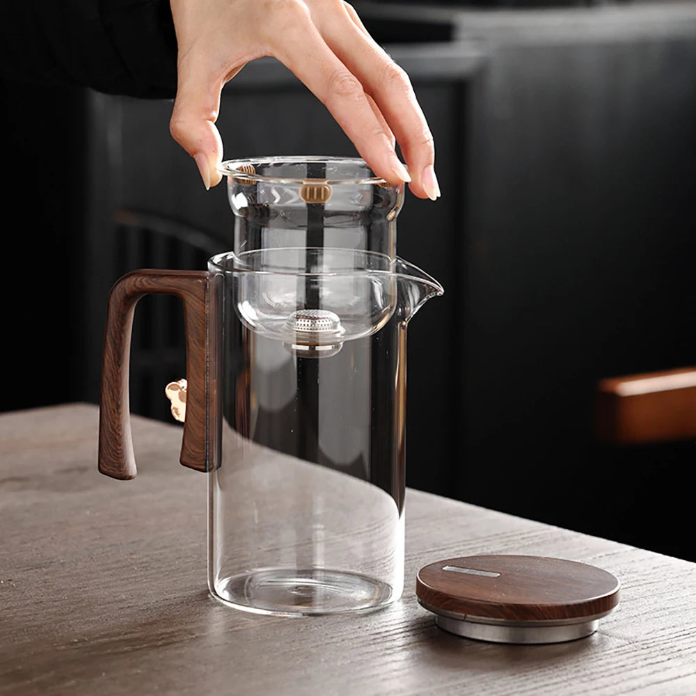 Glass Tea Pot with Magnetic Infuser - 520ML/720ML