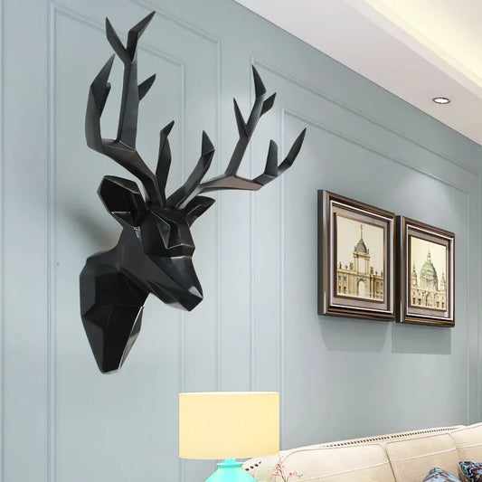 Large 3D Deer Head - VEESORA 