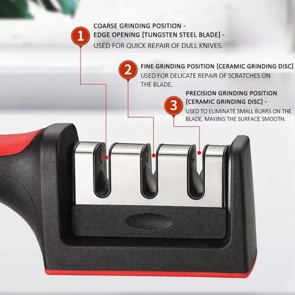 Multi-Functional Knife Sharpener