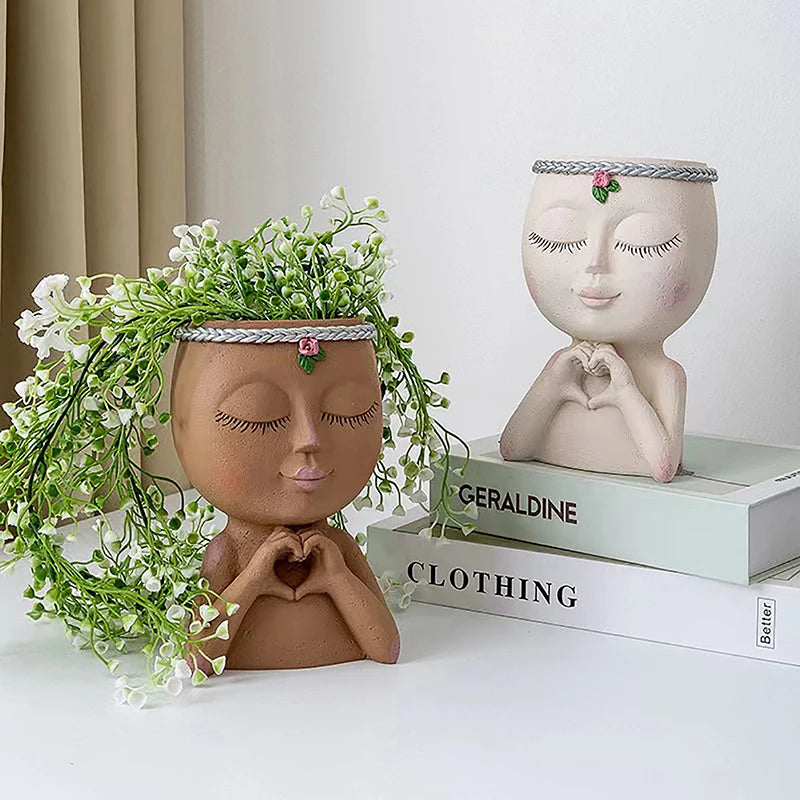 Charming Face Planter Pot - VEESORA 