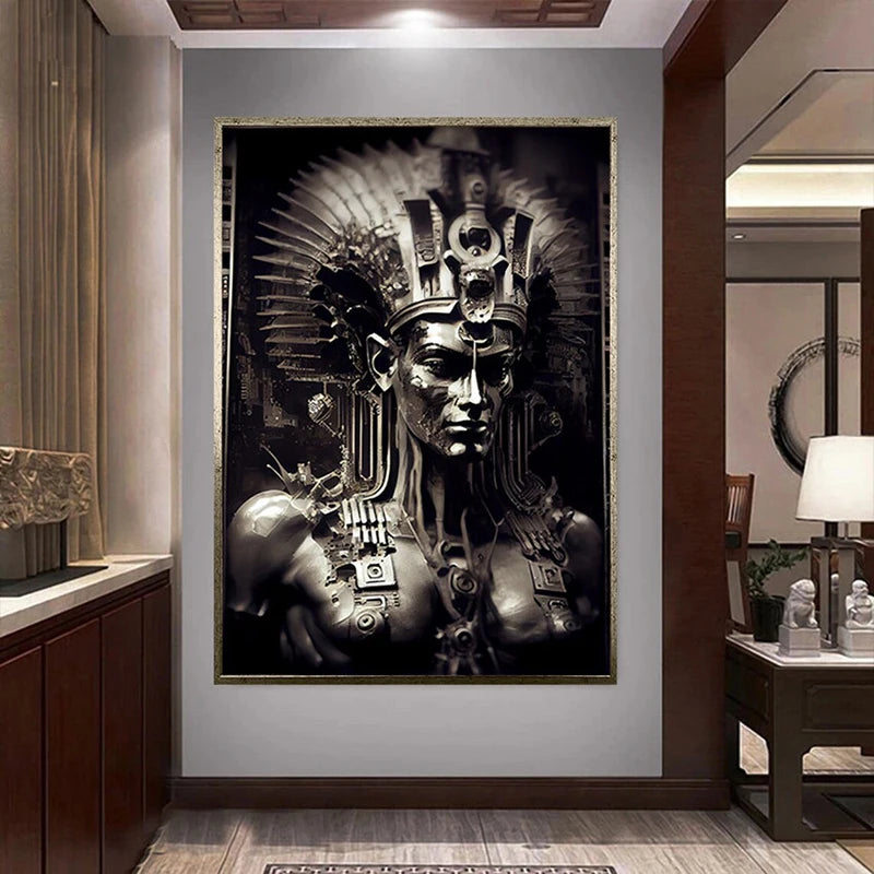 Egyptian Gods Canvas Art - VEESORA 