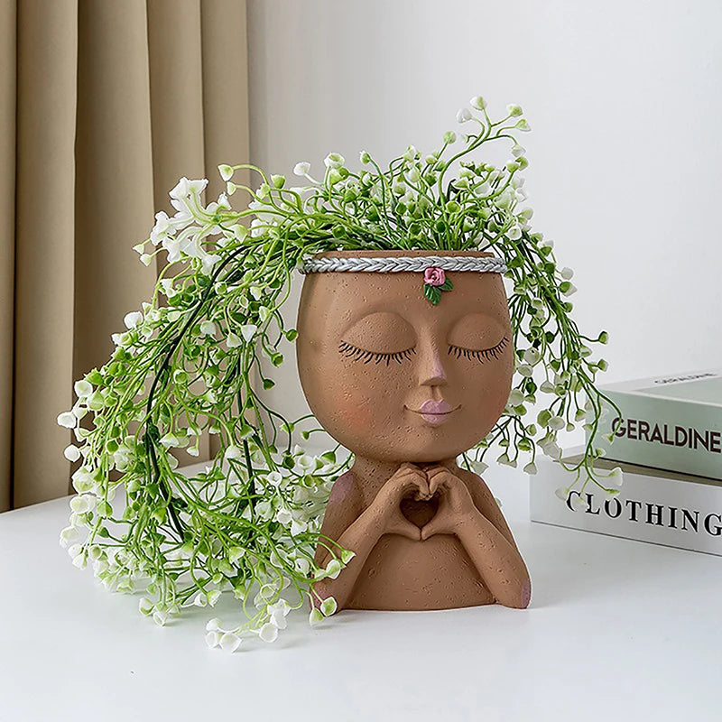 Charming Face Planter Pot - VEESORA 