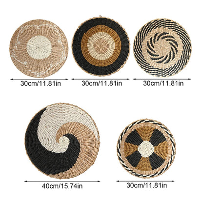 Boho Rattan Wall Decor