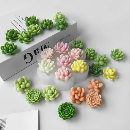 DIY Succulent Silicone Mold Set