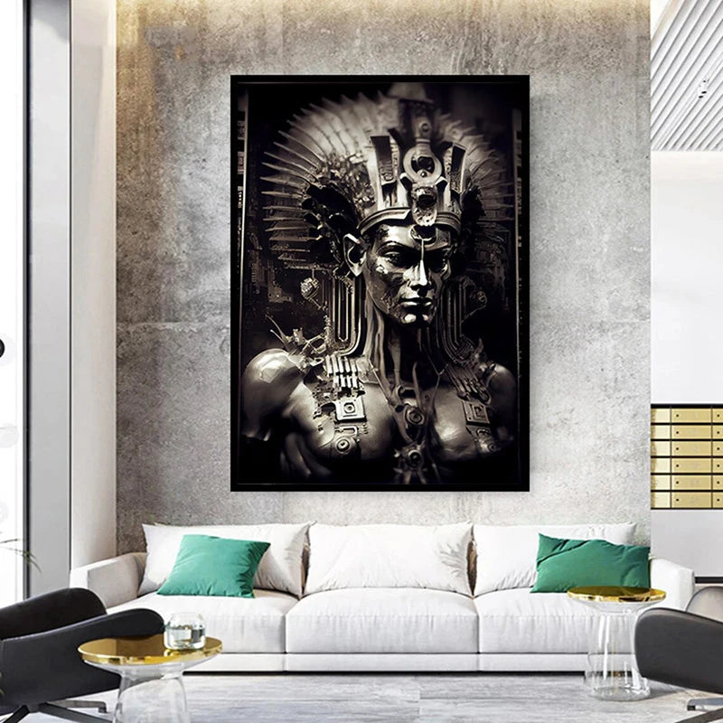 Egyptian Gods Canvas Art - VEESORA 