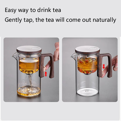 Glass Tea Pot with Magnetic Infuser - 520ML/720ML