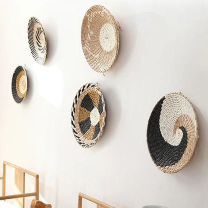 Boho Rattan Wall Decor