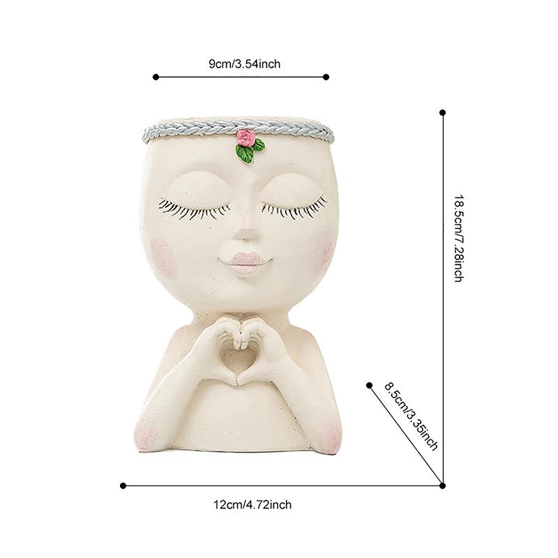 Charming Face Planter Pot - VEESORA 