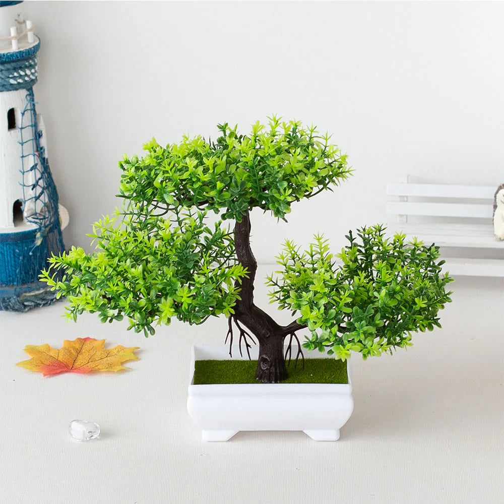 Lifelike Bonsai Table Accent - VEESORA 