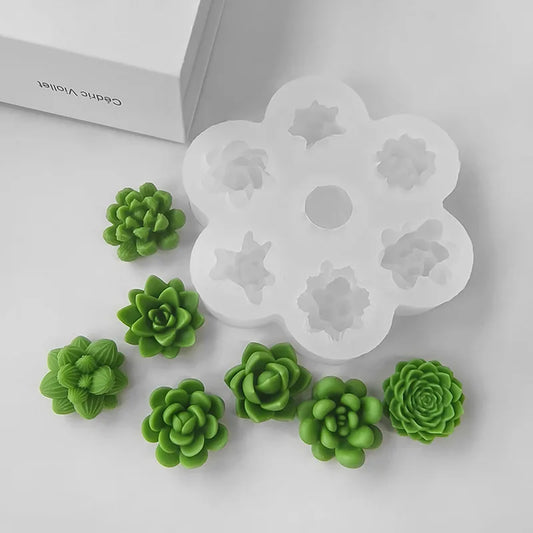 DIY Succulent Silicone Mold Set