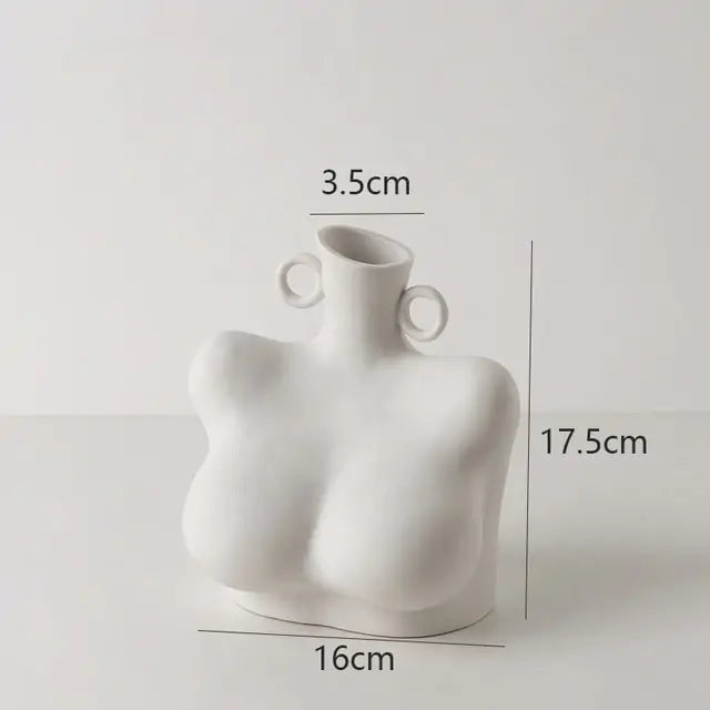 Sculptural Ceramic Home Vase - VEESORA 